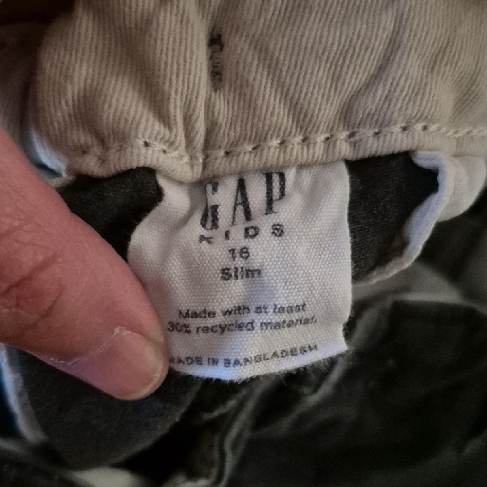 Kids Uniform Straight-Fit Stretch Khakis - Picture 2 of 3